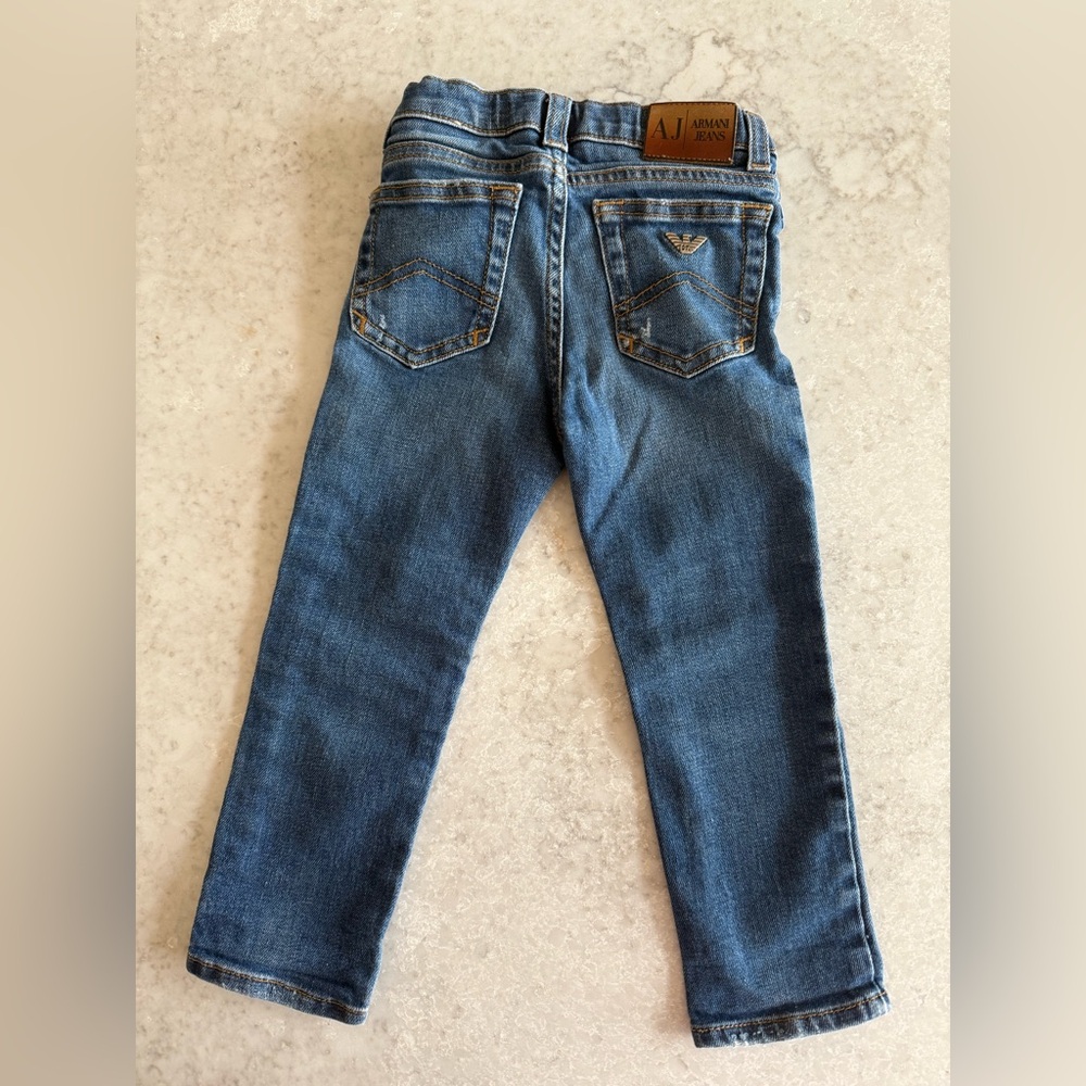 Armani Junior Blue Kids Jeans